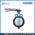 Wafer center line cast iron manual butterfly valve
